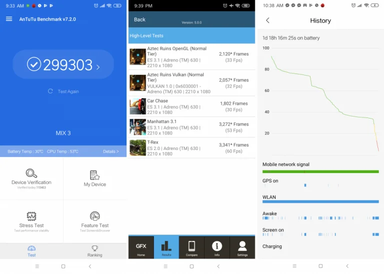 Xiaomi Mi Mix 3 okostelefon teszt 11