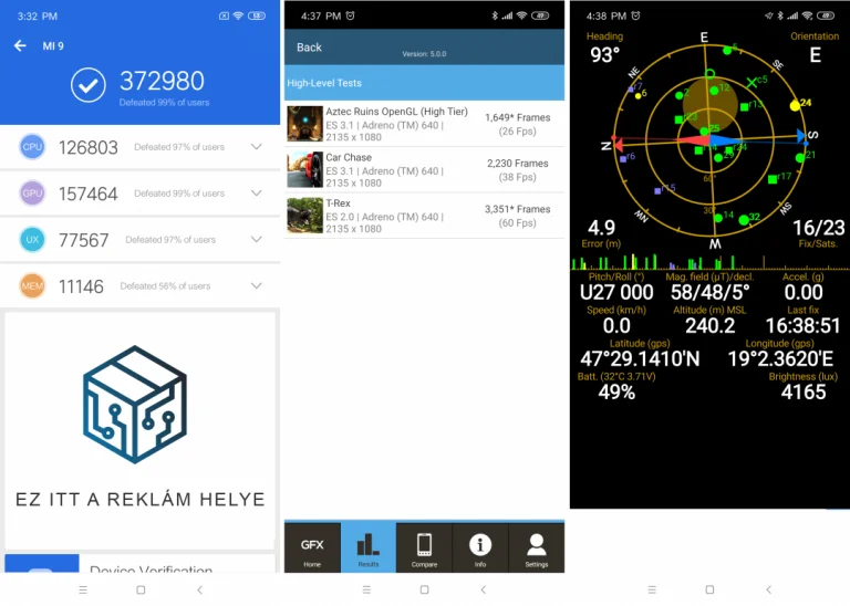 Xiaomi Mi 9 okostelefon teszt 24