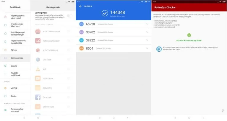 Xiaomi Mi Pad 4 tablet teszt 14