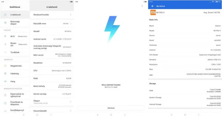Xiaomi Mi Pad 4 tablet teszt 15