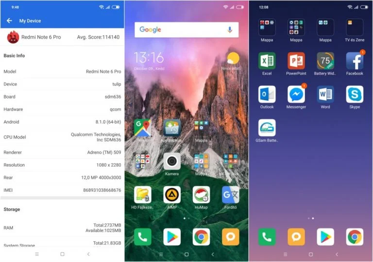 Xiaomi Redmi Note 6 Pro okostelefon teszt 16