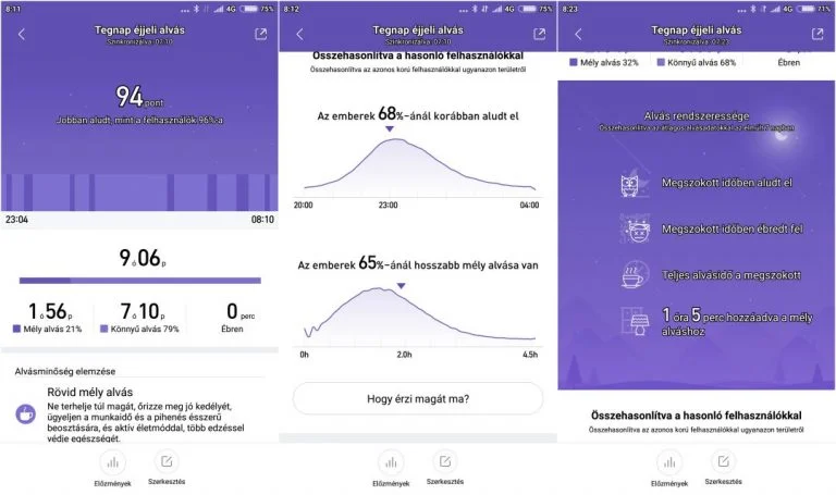 Xiaomi Mi Band 3 okoskarkötő teszt 18