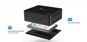 Beelink Gemini X45 mini PC teszt