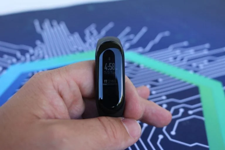 Xiaomi Mi Band 3 okoskarkötő teszt 8