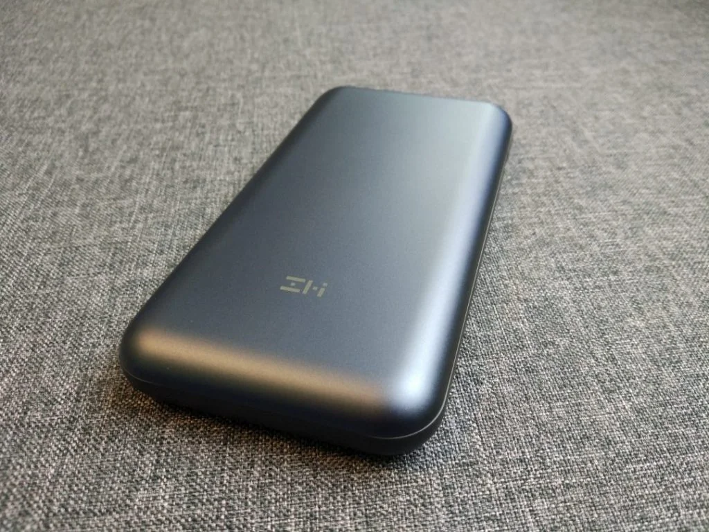 Xiaomi ZMI 10 QB820 20.000 mAh power bank teszt 1