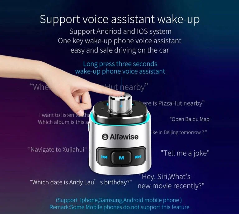 Alfawise BC42 FM transzmitter teszt 2