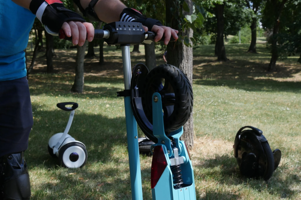 Ninebot S segway, Kugoo S1 Pro roller és Inmotion V5F unickli összehasonlító teszt 1
