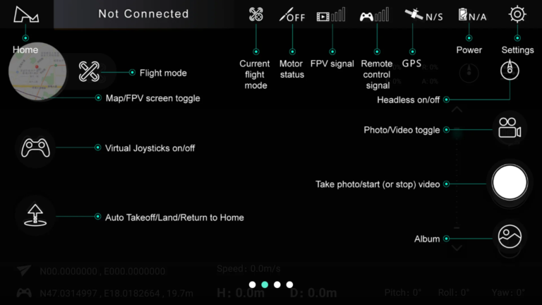 Prueba 41 del dron Hubsan Zino
