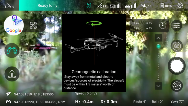 Prueba 39 del dron Hubsan Zino