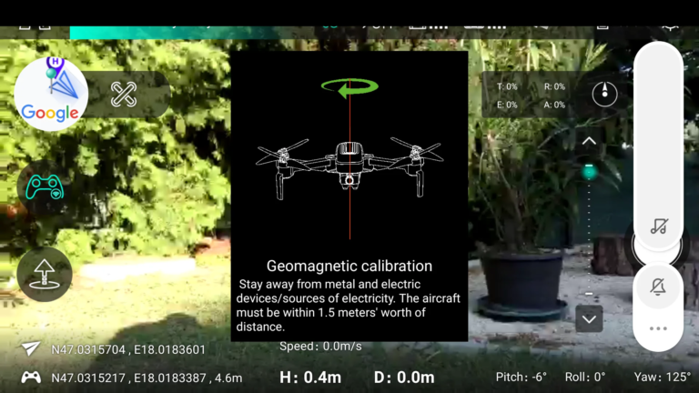 Prueba 38 del dron Hubsan Zino