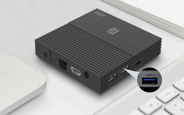 Prueba de caja de TV A95X