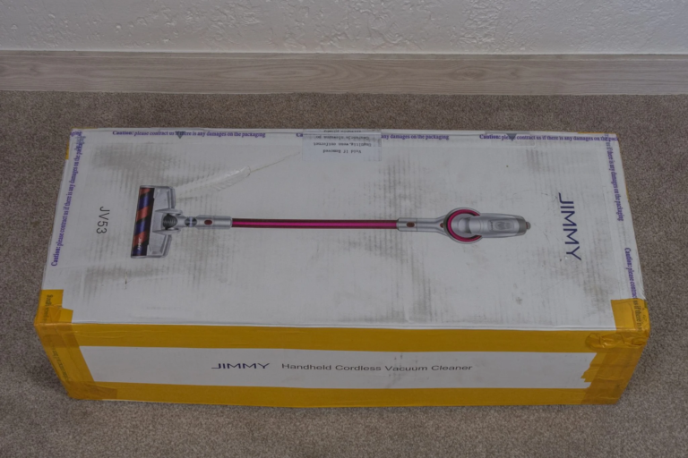 Xiaomi Jimmy JV53 állóporszívó teszt 2