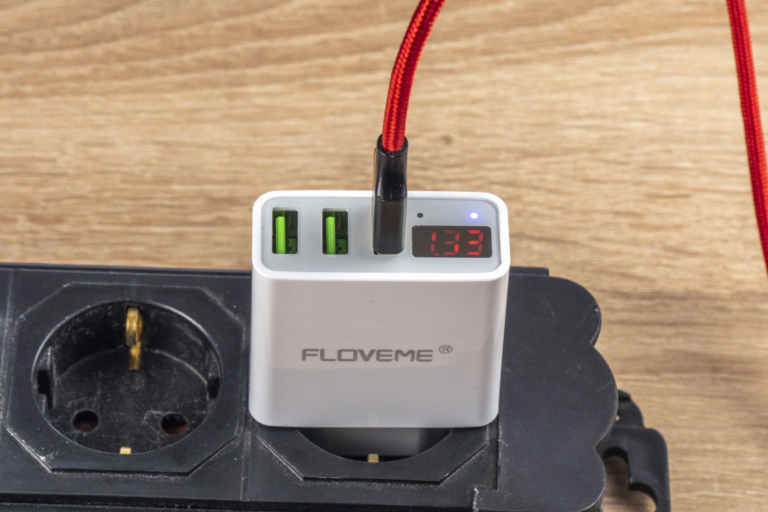 Floveme háromportos töltő teszt 6