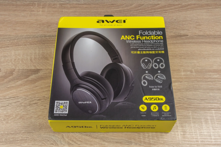 Awei A950BL Bluetooth-os fejhallgató teszt 2