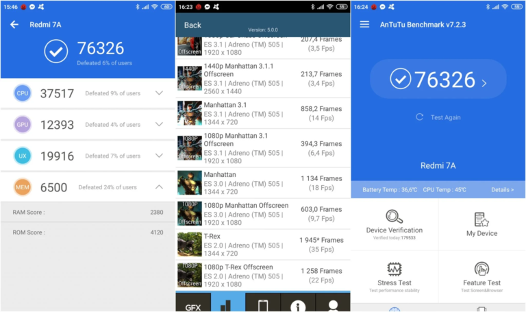 Redmi 7A okostelefon teszt 38