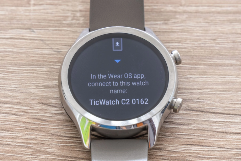 Ticwatch C2 okosóra teszt 9