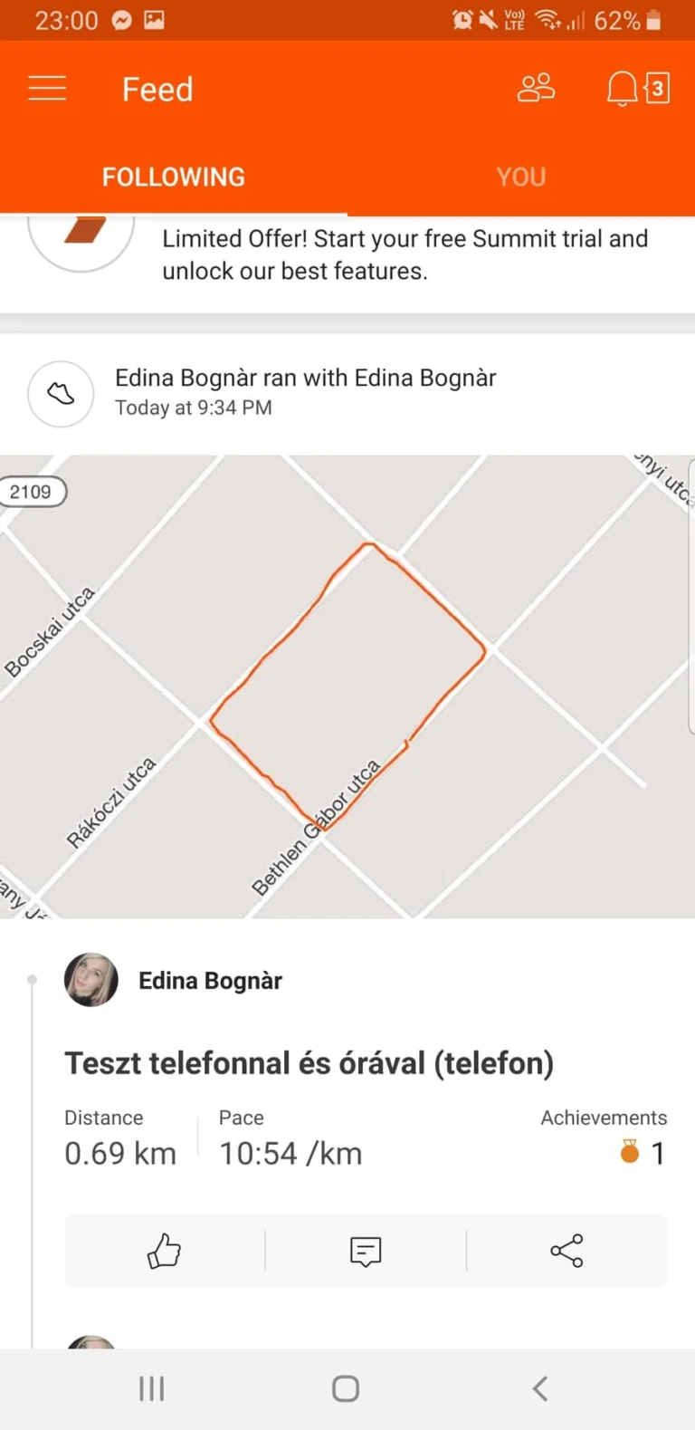 Ticwatch C2 okosóra teszt 20