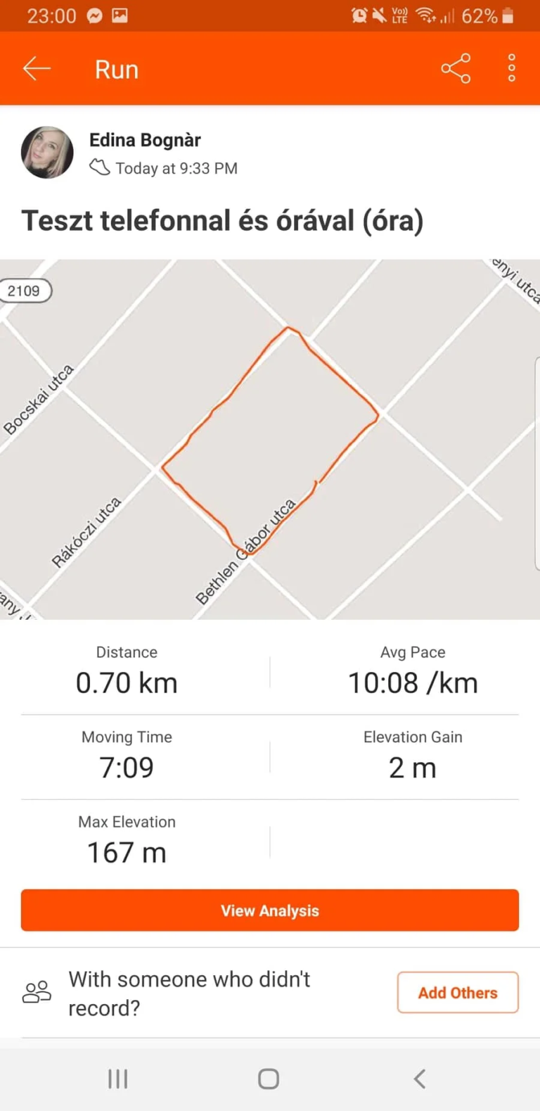 Ticwatch C2 okosóra teszt 22