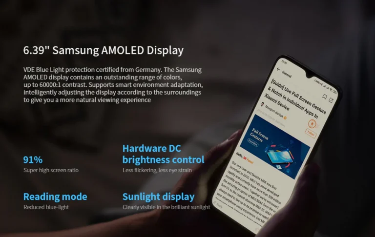 Xiaomi Mi 9 Lite okostelefon 4