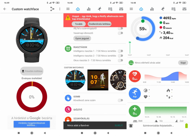 Xiaomi Amazfit Verge Lite okosóra teszt 14