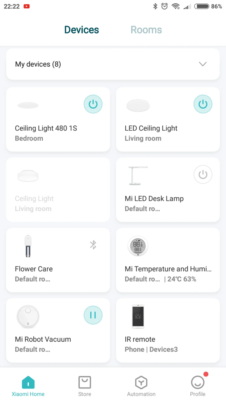 Xiaomi Yeelight YLXD42YL okoslámpa teszt 18