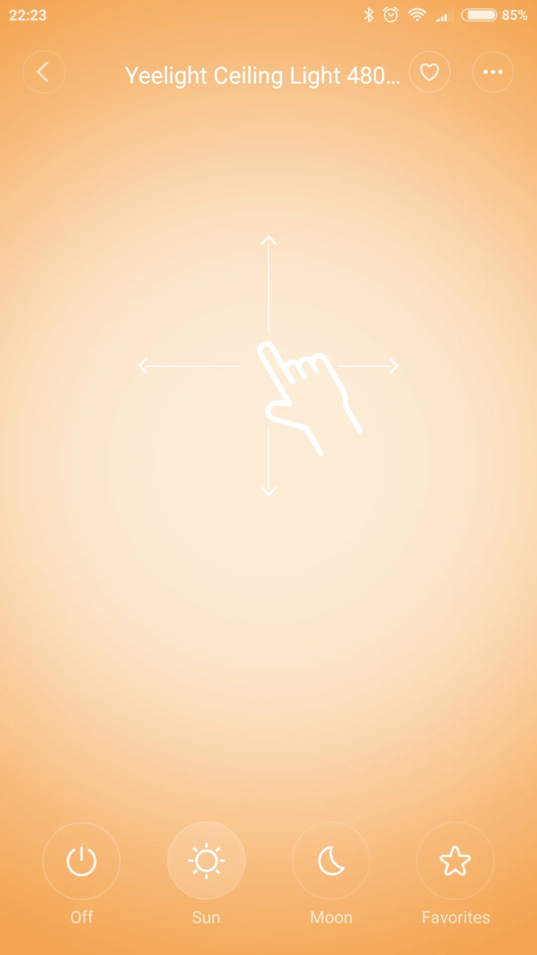 Xiaomi Yeelight YLXD42YL okoslámpa teszt 19