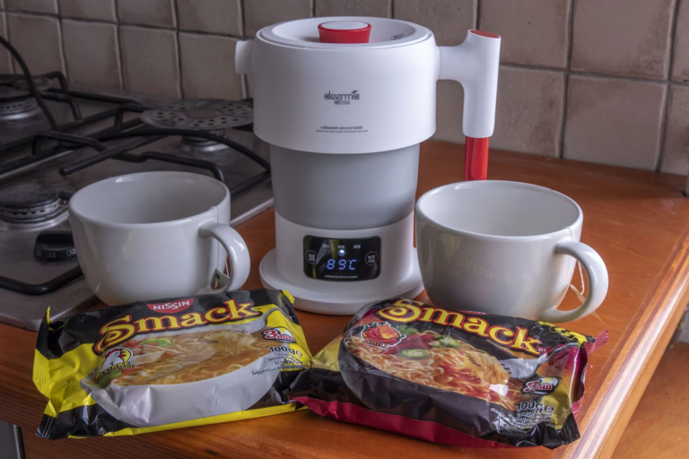 Xiaomi Deerma hordozható vízforraló teszt 19