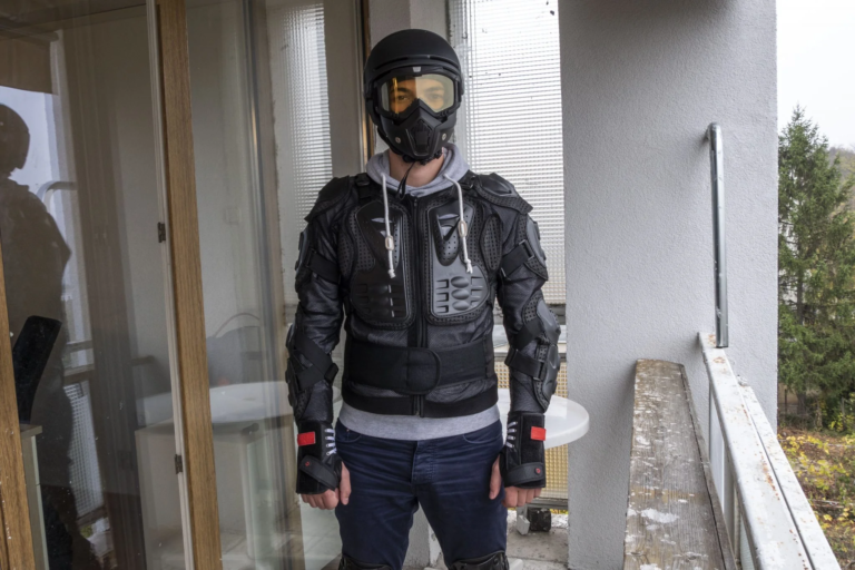 Hálós testpáncél teszt 6