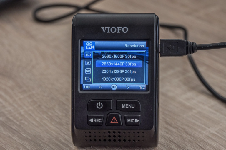 Viofo A119 V3 autós DVR teszt 21