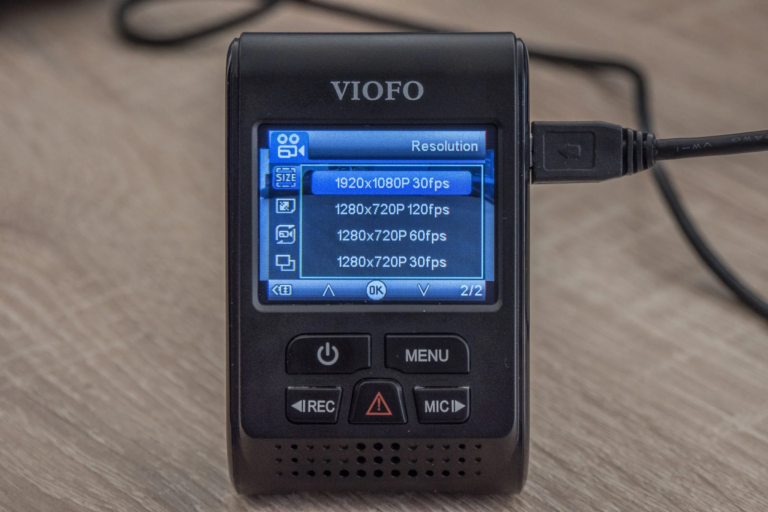 Viofo A119 V3 autós DVR teszt 22