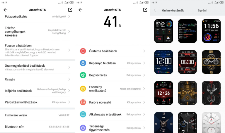 Test 17 de la montre de sport Xiaomi Amazfit GTS