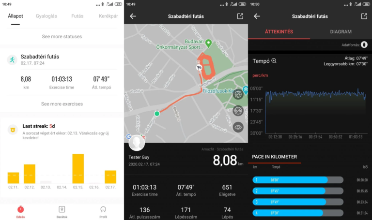 Test 20 de la montre de sport Xiaomi Amazfit GTS