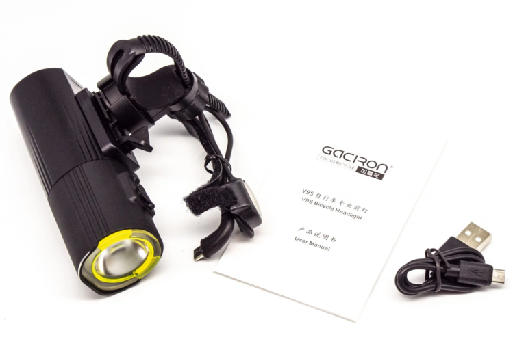 Gaciron V9S-1000 kerékpárlámpa teszt 3
