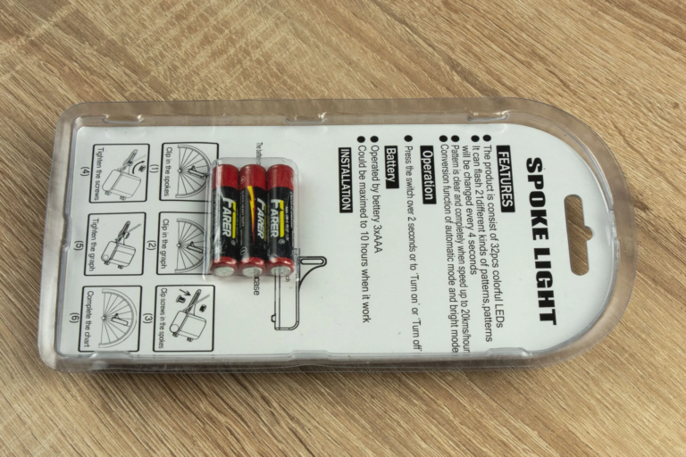 Kerékpáros küllőfény teszt 19