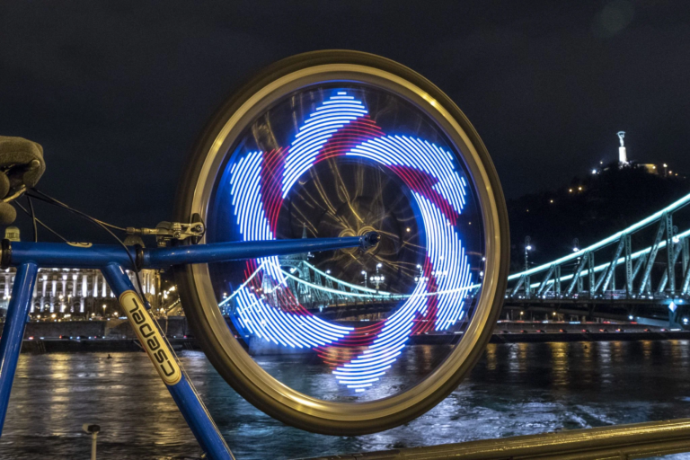 Kerékpáros küllőfény teszt 7