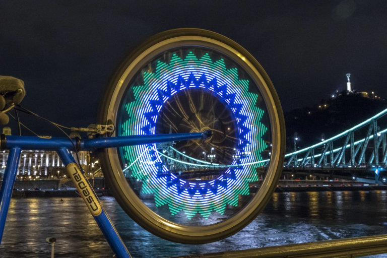 Kerékpáros küllőfény teszt 6