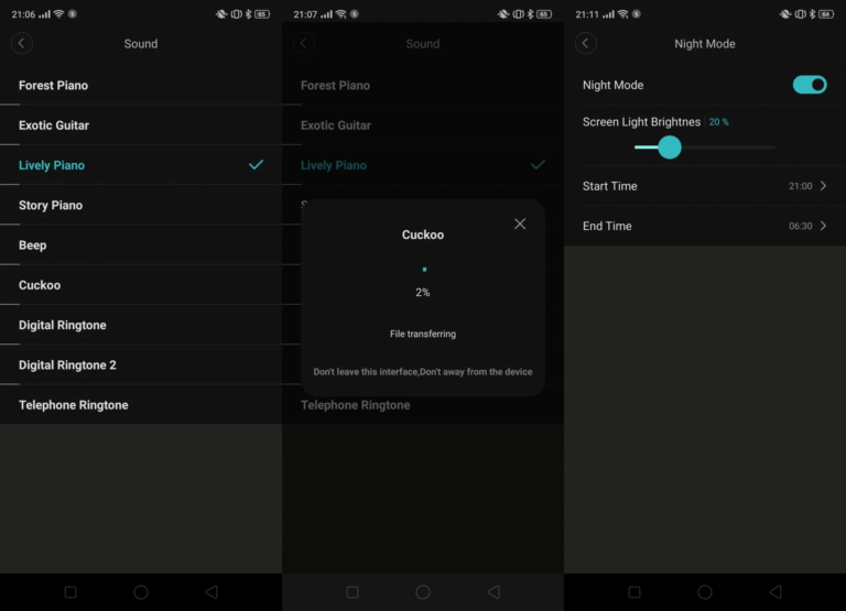 Xiaomi Qingping CGD1 ébresztőóra teszt 11