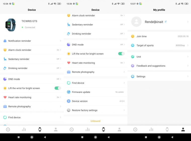 Ticwris GTS sportóra teszt 12