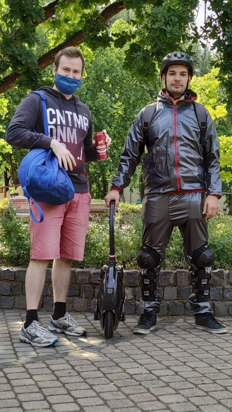 Two-part raincoat test 2