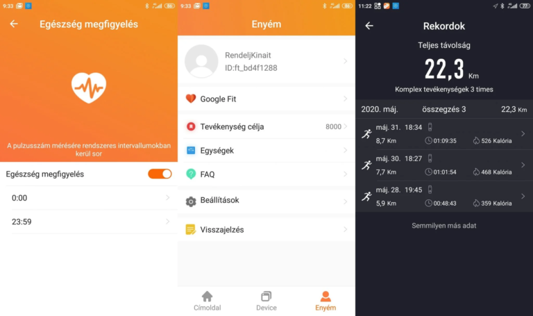 Blitzwolf BW-HL2 okosóra teszt 16