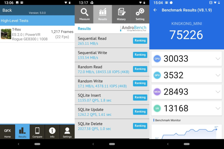 Cubot Kingkong Mini strapatelefon teszt 15