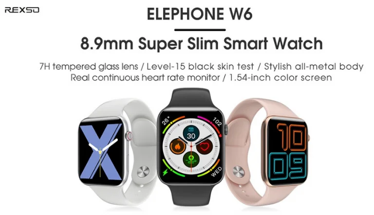Elephone W6 és Blackview X1 aktivitásmérők – Divatba jönnek 5