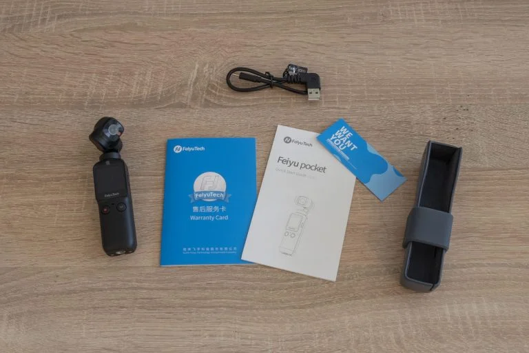 Feiyu Pocket gimbal kamera teszt 4