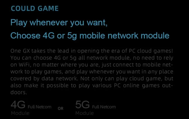 One Netbook OneGx1: izmos gamer gép a Geekbuyingtól 7