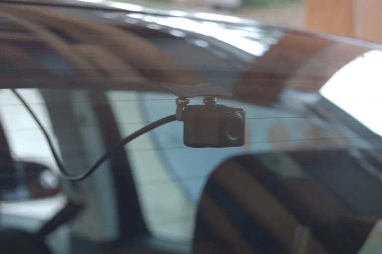 Prueba de cámara para automóvil 70mai D07 Rearview Dash Cam 4