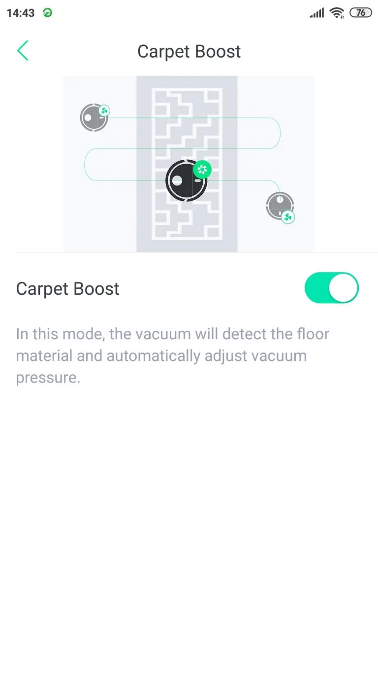 Blitzwolf BW-VC2 robotporszívó teszt 22