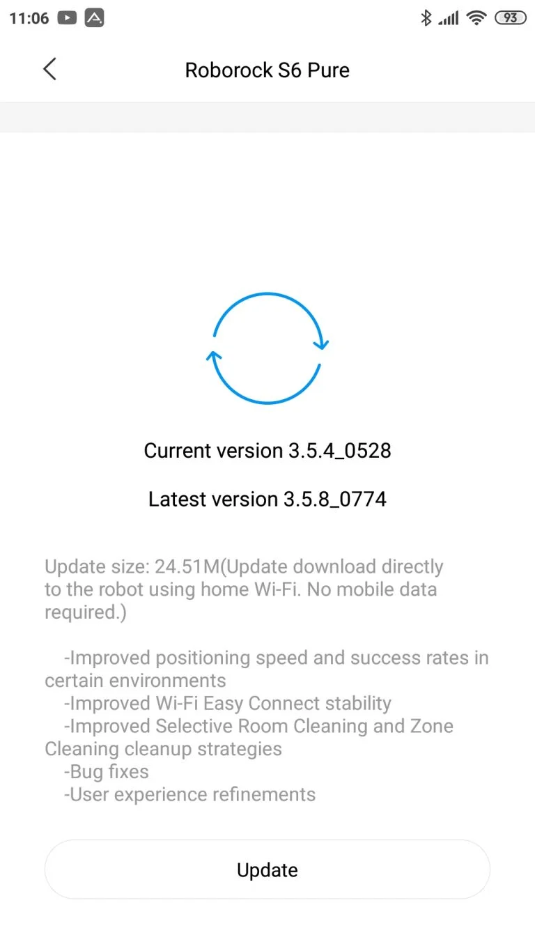 Xiaomi Roborock S6 Pure robotporszívó teszt 29