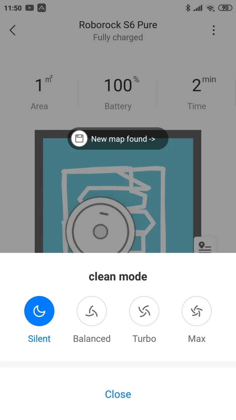 Xiaomi Roborock S6 Pure robotporszívó teszt 22