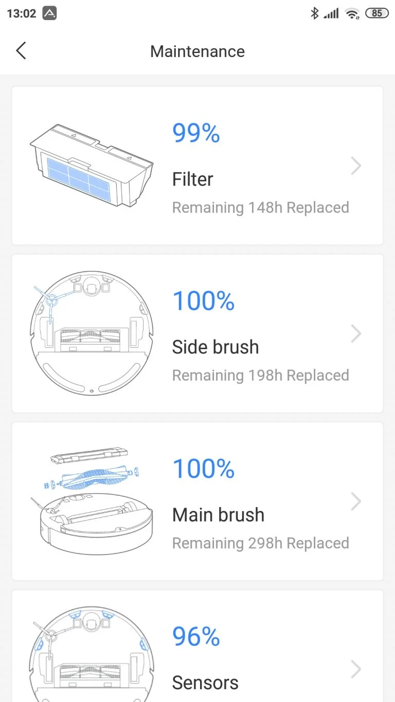 Xiaomi Roborock S6 Pure robotporszívó teszt 18