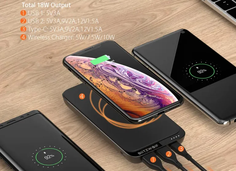 Olcsóbb lett a BlitzWolf vezeték nélküli töltős powerbankje 4